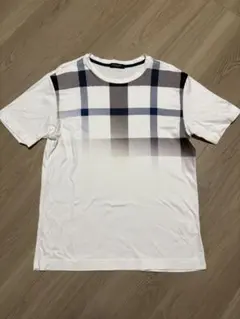 ブラックレーベルクレストブリッジ ホワイト CBチェック TシャツMのサムネイル