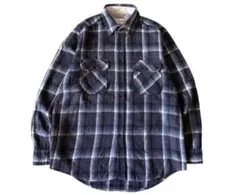 【超希少】60s Vintage Sears白黒 オンブレチェック ブルゾン 超希少】60s Vintage Sears白黒 オンブレチェック ブルゾン 超希少