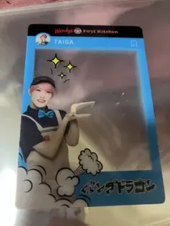 たいが　パンダドラゴン　パラゴンWendy's ウェンディーズ　クリアカード