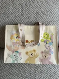上海ディズニー　ダッフィー フレンズ　ショッピングバッグ　Mサイズ