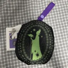 ディズニー ヴィランズ マレフィセント 収納ポーチ付きエコバッグ