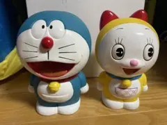 ドラえもん ドラミちゃん 貯金箱 2体セット 平成初期 藤子プロ - メルカリ