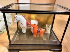 干支置物 昭峰作 瀬戸焼 馬