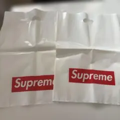 Supreme ショップ袋 2枚とステッカー10枚セット