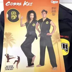 cobraKai コブラカイ 道着 空手 大人用 ハロウィン 衣装　ディズニー