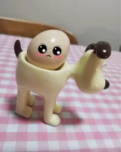 犬の形 卵スタンド 陶器製1点のみ
