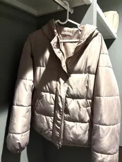 NICE CLAUP ピンク アウター ダウンジャケット