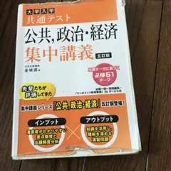 公民・政治・経済 集中講義 五訂版