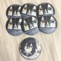 鬼滅の刃 柱展 ランダムマット缶バッジ 伊黒小芭内