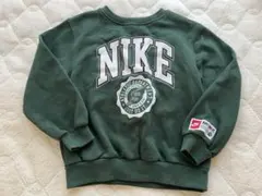 美品　NIKE トレーナー　グリーン　104-110cm