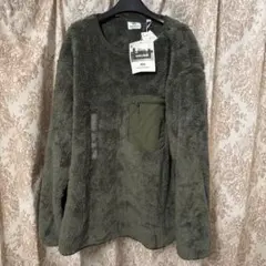 フリースプルオーバー ユニクロENGINEEREDGARMENTS オリーブ