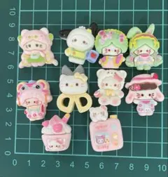 デコパーツ サンリオ デコレーションパーツ