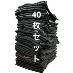大量まとめ売り 黒 羽織 約40枚セット 着物 和装 リメイク 刺繍 絵羽織 