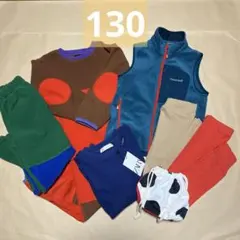 キッズ子供服130cm まとめ売り mont-bellモンベル ZARAなど