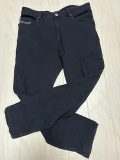 Diesel スリムフィット ブラックパンツ　スウェットパンツのサムネイル