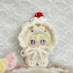 ぬい服 あんスタ いつぬい いちごホイップフリルヘッドドレス くま耳対応のサムネイル