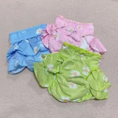 新品⭐️犬用 おむつ フリル かわいい 花柄 犬用服 ペット服 マナーパンツ
