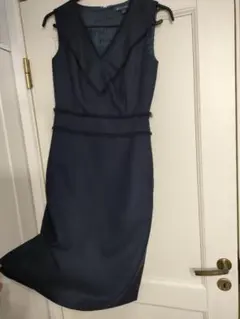 美品✦Brooks Brothersブルックスブラザーズ　ワンピース　Sネイビー