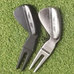 【新品】Vokey Designグリーンフォーク ブラック&シルバー2本セット