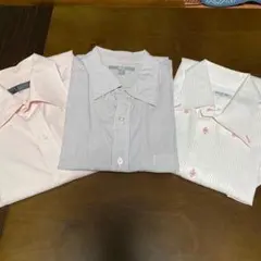 ★中古 良品 長袖 ワイシャツ L３枚セット　ユニクロ入り Ｅ