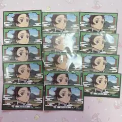 鬼滅の刃　竈門炭治郎　デコステッカー　14枚まとめ売り