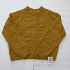 タグ付き 新品 ミッシェルクラン セーター マスタードブラウン
