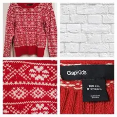 ノルディック柄ニット