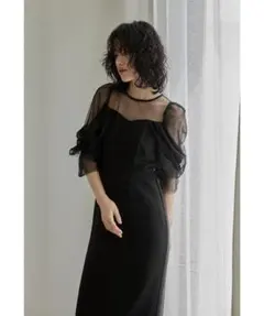 美品 knuthmarf バルーンボレロワンピース ブラック - メルカリ
