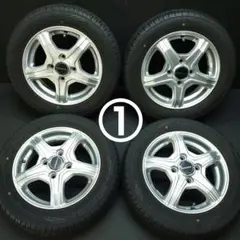 ② 社外アルミ 155/65R13 ライフ ワゴンR ekワゴン ラパン ムーヴ