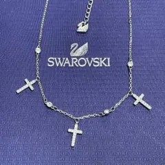 SWAROVSKI/スワロフスキー/ネックレス/クロス/十字架