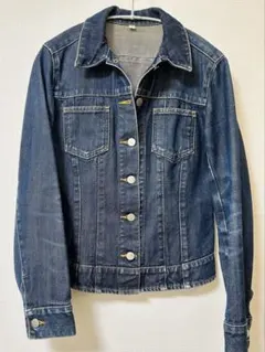 無印良品 ダークブルー デニムジャケットS
