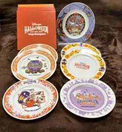 【10皿セット】非売品　チップとデール　ハロウィン　プレート ディズニー　TDL