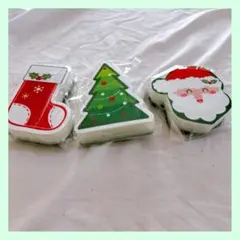 ☆ クリスマス スポンジ 3個 キッチン 皿スポンジ 食器洗い用スポンジ
