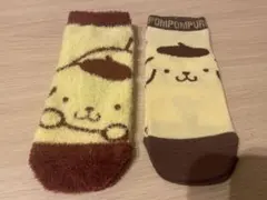 ポムポムプリンの靴下2足セット