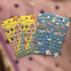 大人気商品☆セリア たまごっち プチプチシール2 2種4点セット☆