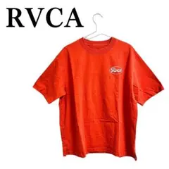 RVCA ルーカ オーバーサイズ Tシャツ 赤 L バックロゴ 半袖 ゆったりのサムネイル