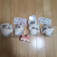 ちいかわ モモンガ カニの古本屋 ぬいぐるみ セット