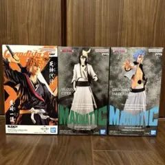 ブリーチ　フィギュア 黒崎一護/グリムジョージャックジャガー/ウルキオラシファー