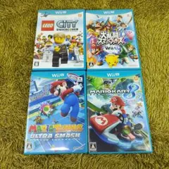 Wii U ゲームソフト 4本セット