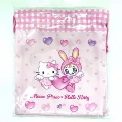 メゾピアノ キティ ベリエちゃん Angel Box巾着