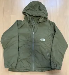 ノースフェイス キッズ　コンパクトノマドジャケット 150cm カーキ