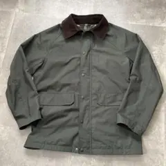 美品！ユニクロ ハンティングジャケット ダークグリーンL バブアー
