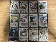 ワンピース ONEPIECE 麦わらストア手配書ブロマイド ルフィなど