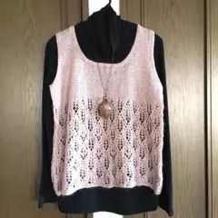 手編みベスト
