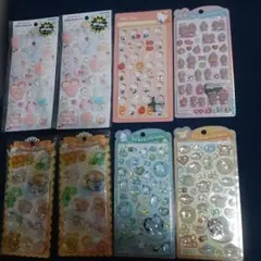 シールまとめ売り　サンリオ　うるちゅるポップ　なっとうちゃん　ピカプニシール他
