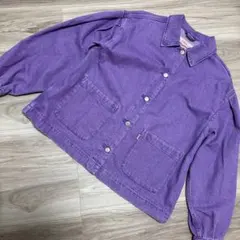 Levi’s デニムジャケット　紫　【M】