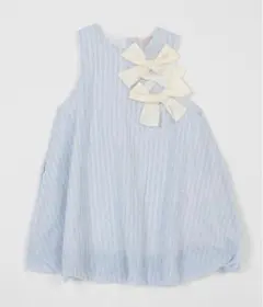 プティマイン　リボンバルーンワンピース　タグ付き