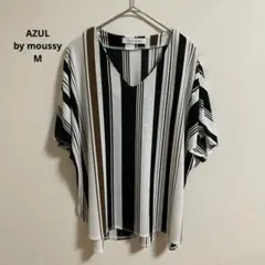 AZULby moussy ストラップ柄ブラウス　Mのサムネイル