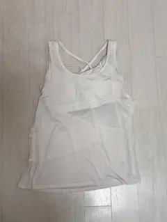 lululemon 白　タンクトップ　Sサイズ