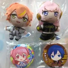 プロセカ　ぬい＆缶バッジ